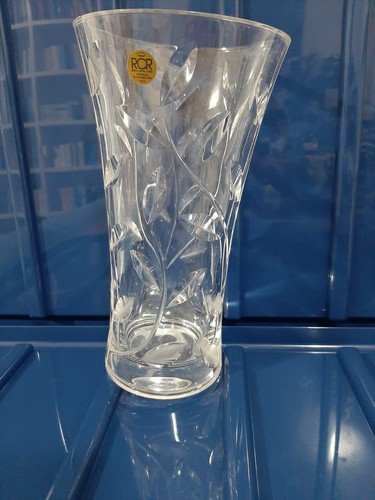 Crystal vase laurus - crystal, 25