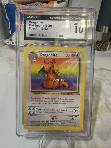 Cgc gem mint dragonite - 10,