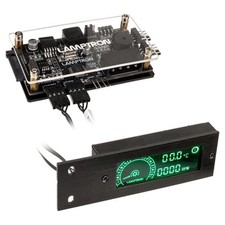 Lamptron TC20 PCI RGB-Luefter und LED-Controller black LAMP-TC20B