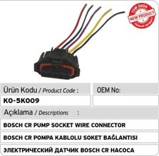 Spina pompa common rail Bosch (5 pin)