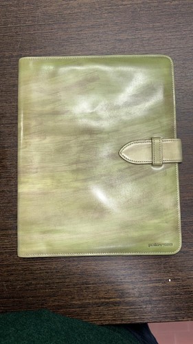 Porta ipad pelle - ipad, verde