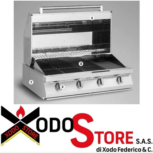 Barbecue gas fuochi - gas,