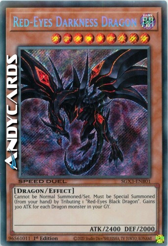 Red eyes darkness dragon - red-eyes,
