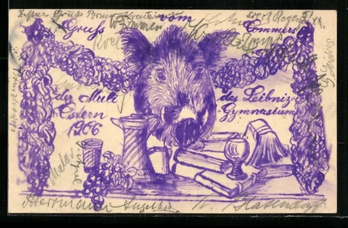 Litografia saluti dal - litografia, commers