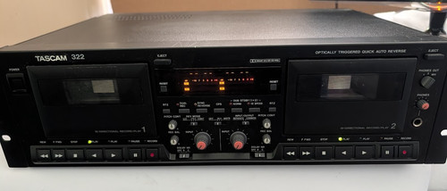 Tascam model 322 - tascam,