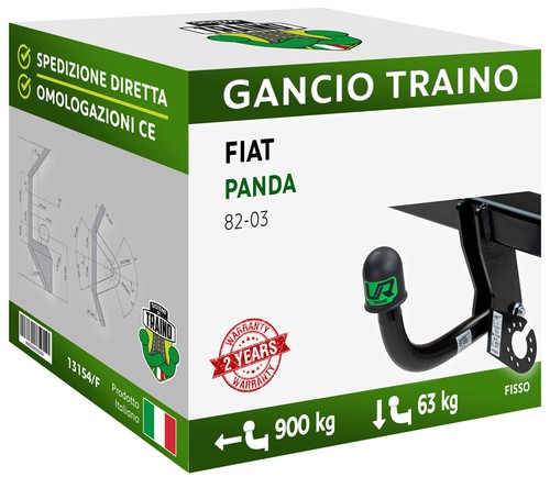 Gancio fisso fiat panda - fisso, 2