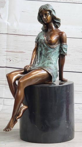 Scultura bronzo firmata - in,