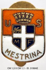 CALCIO MESTRE VENEZIA UNIONE SPORTIVA MESTRINA DISTINTIVO FOOTBALL CLUB 