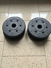 dischi pesi palestra - 5 kg - Nero -Ottime Condizioni