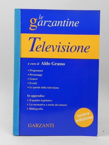 Garzantine televisione aldo - garzantine,