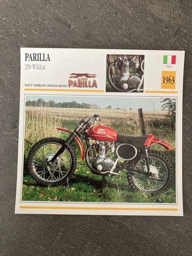 Carte fiche moto collection - fiche,