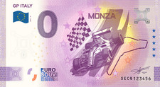0€ ZERO EURO SOUVENIR BANCONOTA UFFICIALE ITALIA 2021 - GP ITALY MONZA