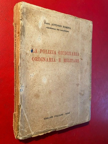 Antonio romita la polizia - romita,