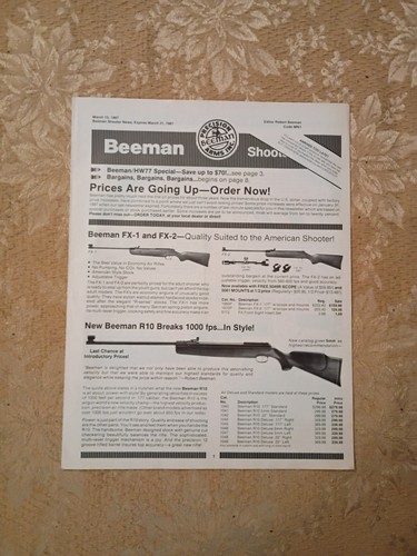 Beeman shooter news marzo - beeman,