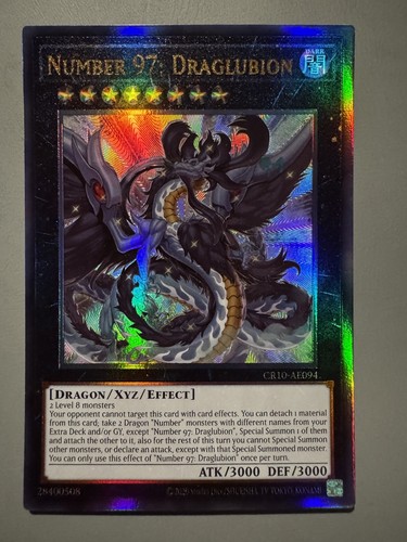 Yugioh number draglubion - number, 97: