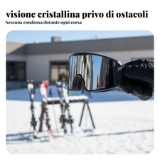 Maschera sci antiappannamento