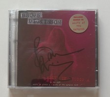 ORIGINAL 1995 2CD SET BRUCE DICKINSON ALIVE IN THE STUDIO A SIGNED IRON MAIDEN