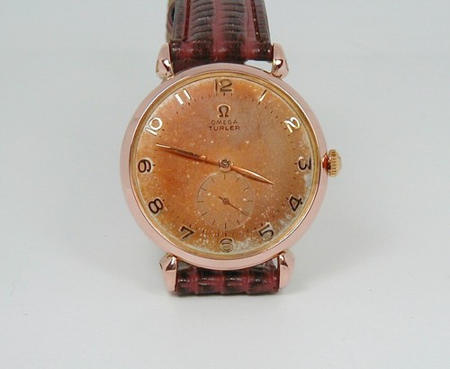 Omega turler large red gold - "turler",