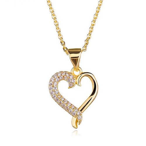 Collana con ciondolo cuore