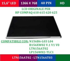ORIGINALE DISPLAY LCD 15,6" HD