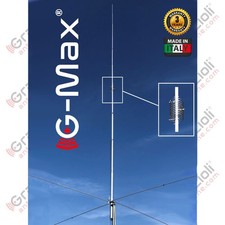 Grazioli G-MAX Antenna Antenna Verticale Collineare 27-28.5 MHz, 5 kW, Altezza 1