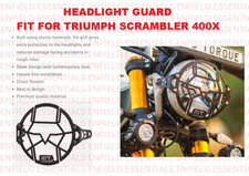 GRIGLIA FARO MOTO TORQUE NERA