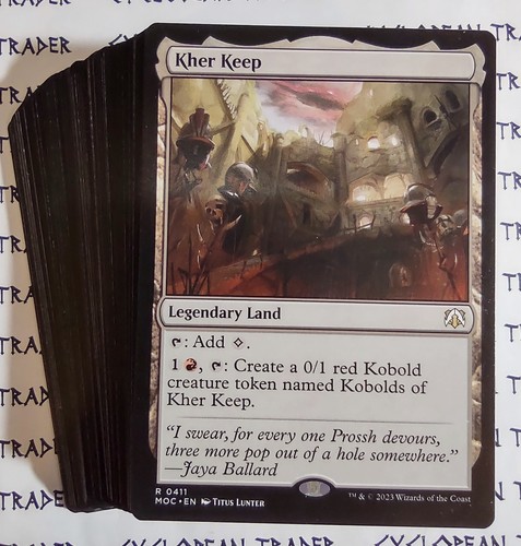 Edh commander land mtg no - 80,