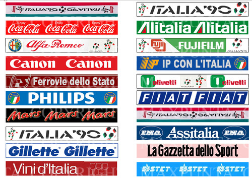 Subbuteo stickers world cup - 20,