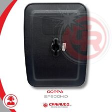 Specchio Retrovisore Coppa NERA OM40 Fiat 242 Citroen C35 Senza Morsetto 23X18