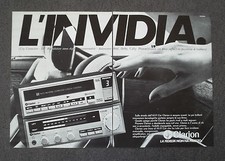 F905 - Advertising Pubblicità - 1983 - CLARION L'INVIDIA , CITY CONNECTION , D7