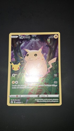 Carte pokemon pikachu 005 025 - carte,