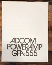 Adcom GFA-555 Amplificatore
