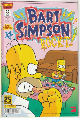 Bart simpson 83 panini - #83,,