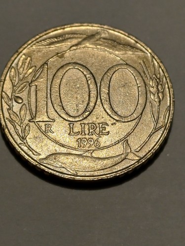 100 lire 1996 italia turrita - lire,