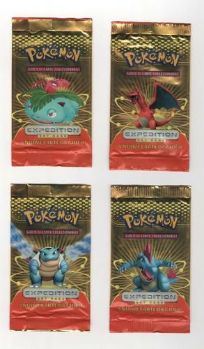 Pokemon bustine expedition - pokemon,