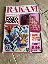 rivista RAKAM Mensile Di Alta Moda e Lavori Femminili ANNI 70 CUCITO MAGGIO 1971