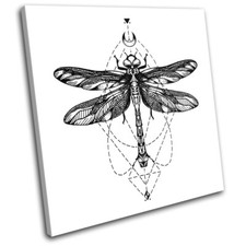 Dragonfly Tattoo Sketch