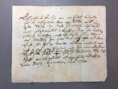 Antico manoscritto gesuita - antico,