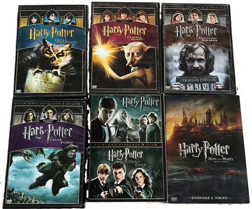 Lotto dvd harry potter film - dvd, 6