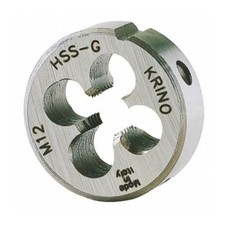 FILIERA TONDA HSS M12 PASSO