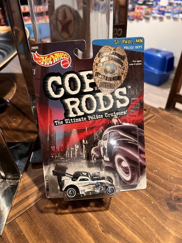 Hot wheels cop rods - cop, 2