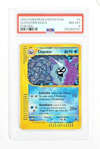 Pokemon psa cloyster 08 - cloyster, #08