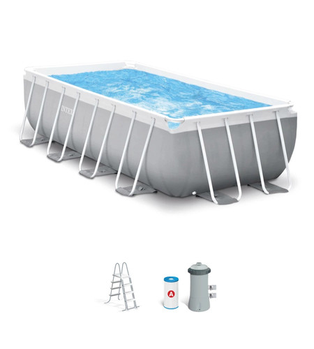 Piscina fuori terra con - terra,