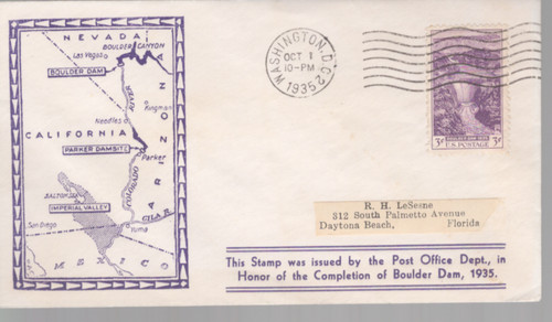 1935 fdc scott 774 - -, diga