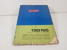 Manuale officina Fiat 130 NC e deri autocarro catalogo ricambi carrozzeria ed 73
