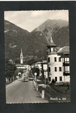 CARTOLINA PINZOLO TRENTO VILLA AURORA PENSIONE RISTORANTE AUTO FG VG 1957