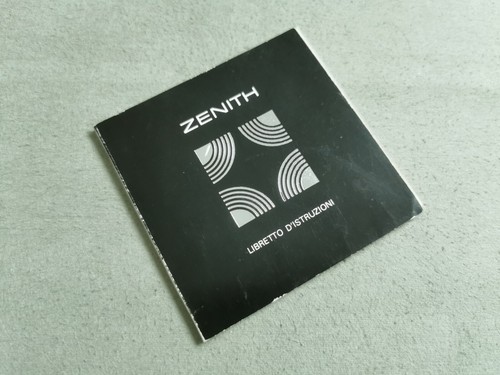Zenith rare vintage - zenith, el