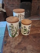 3 x Portmeirion Bidoni da