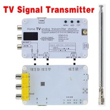 Display OLED Trasmettitore Segnale TV Analogico Trasmettitore TV Supporta TV Globali