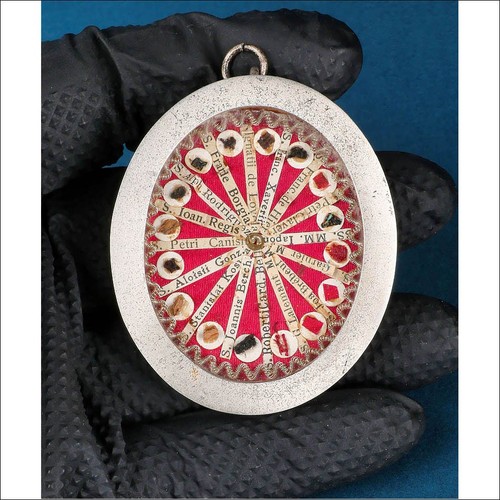 Antico reliquiario gesuita - , con
